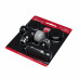 Набор термостатический угловой Royal Thermo Design Pro 15мм М30х1,5 (Черный)