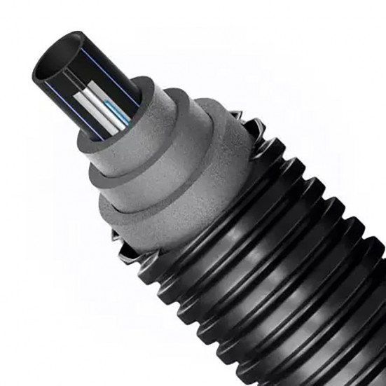 Труба Usystems Supra Plus с греющим кабелем 10Вт/м 25x2,3/140 (150)