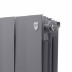 Радиатор биметаллический Royal Thermo PianoForte 500 Серебристый - 10 секц.