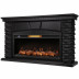 Каминокомплект: Очаг Royal Thermo Aurora RTFP/P-AR40LS, портал Porto 42/40/36 камень чер. шп. венге