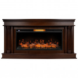Каминокомплект: Очаг Royal Thermo Aurora RTFP/P-AR40LS, портал Olympia 42/40/36, канадский дуб