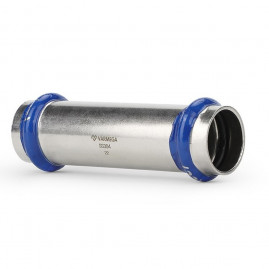 Муфта VARMEGA двухраструбная Inox Press надвижная 18x18