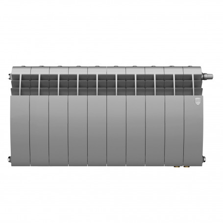 Радиатор Royal Thermo BiLiner 350 Silver Satin VR80 - 10 секц.