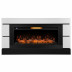Каминокомплект: Очаг Royal Thermo Aurora RTFP/P-AR40LS, портал Moderno 42/40/36, белый, р/в