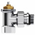 Набор термостатический угловой Royal Thermo Design 1/2"М30х1,5 (Хром)