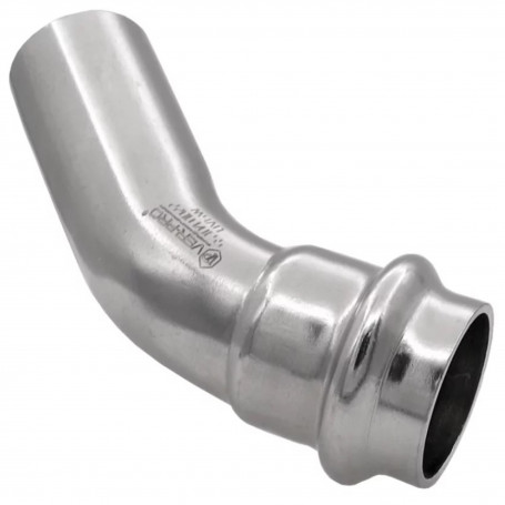 Уголок VIEIR 45 град. нерж. сталь 22а×22 VER-PRO (50/5)