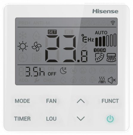 Внутренний канальный (компактный) блок мульти-сплит системы HISENSE, FREE MATCH DC Inverter 2025 R32, ADT-12UX4RBL8