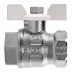 Кран шаровый Royal Thermo EXPERT TEFLON 3/4", ВВ, бабочка