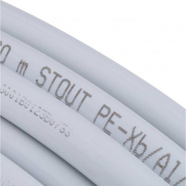 Труба металлопластиковая 16х2,0 (бухта 200м) STOUT SPM-0001-201620