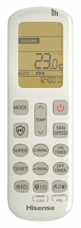 Сплит-система HISENSE, GOAL CLASSIC A WI-FI (on/off), AS-18HW4RMSCA00G / AS-18HW4RMSCA00W