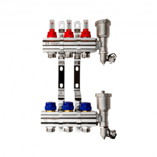 Комплект коллекторов РИДАН FHF-7RF set коллектор, кроншт., торц.секция