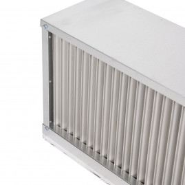 Охладитель фреоновый для прямоугольных каналов SHUFT WHR-R 600x300-4