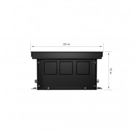 Конвектор внутрипольный Royal Thermo ATRIUM-110/200/1000-DG-U-LB