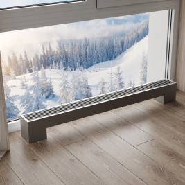 Конвектор напольный Royal Thermo STEP-180/130/2700-3-N-WT-LG-NA