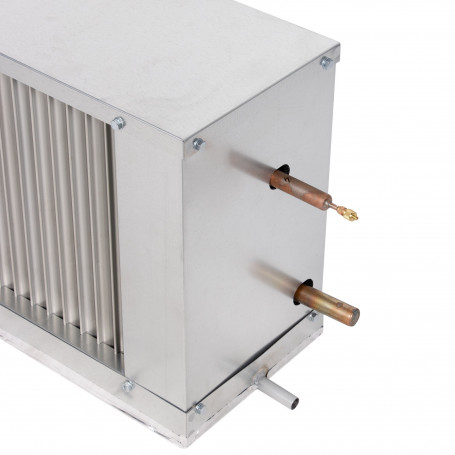 Охладитель фреоновый для прямоугольных каналов SHUFT WHR-R 500x300-4
