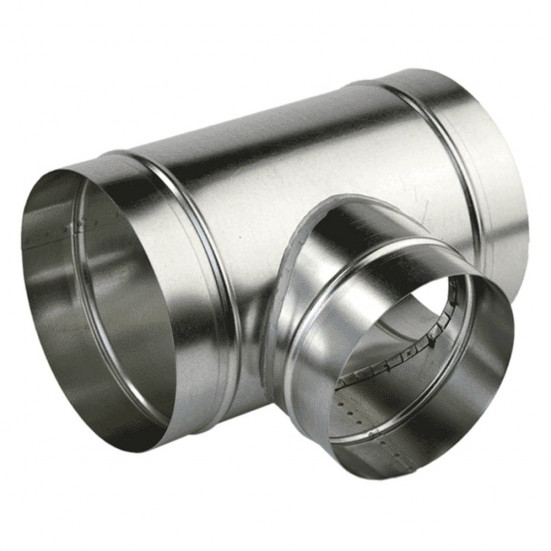 Тройник НЕОКЛИМАТ оцинкованный 90 D 250/125 0,5 мм