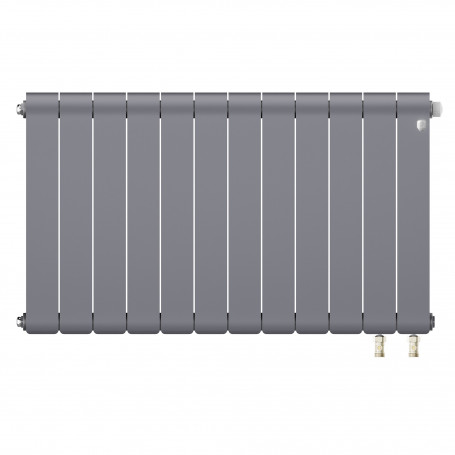 Радиатор биметаллический Royal Thermo Infinity 500 Silver Satin VR80 - 12 секц.