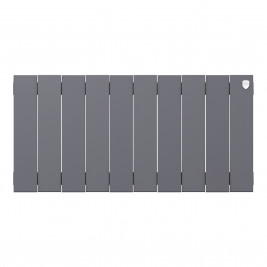 Радиатор биметаллический Royal Thermo PianoForte 300 Серебристый - 10 секц.