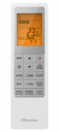 Сплит-система HISENSE, VIBE PRO CHAMPAGNE EU DC Inverter 2026 WI-FI, AS-13UW4RLCHD00G(C) / AS-13UW4RLCHD00W