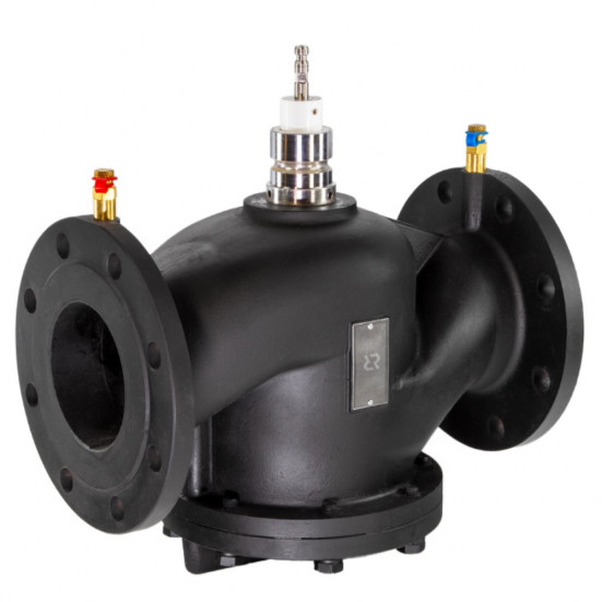 Клапан балансировочный комбинированный РИДАН AQF-R DN80 PN16, с ниппелями, фланцевый