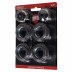 Комплект монтажный Royal Thermo 1”х 3/4" черный