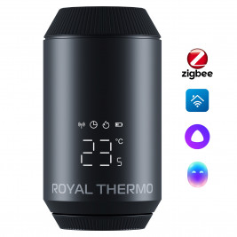 Термостат радиаторный электронный Royal Thermo Smart Heat 2.0, черный