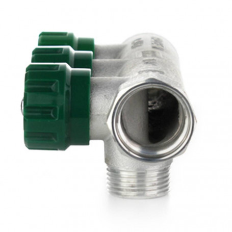 Коллектор модульный ELSEN 3/4" 2х3/4" ЕК TIN латунь