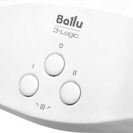 Водонагреватель электрический проточный BALLU, 3-LOGIC, TS (6,5 kW) - кран+душ