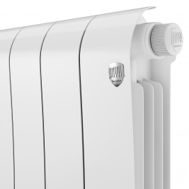 Радиатор биметаллический Royal Thermo Infinity 300 Bianco Traffico VR80 - 12 секц.