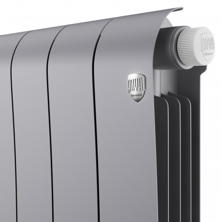 Радиатор биметаллический Royal Thermo Infinity 300 Silver Satin VR80 - 14 секц.