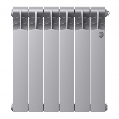 Радиатор Royal Thermo Revolution Bimetall 500 2.0/Silver Satin  -  6 секц.