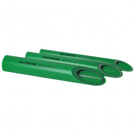 Труба PP-R AntiFire FR FireResistant SDR7,4 D63 L4м Green