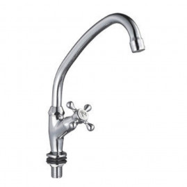 Смеситель МИРАЖ д/кухни 1/2" кер "одна вода" TYE-1095 крест TYK 1014