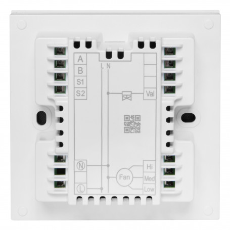 Пульт управления SHUFT SRC-25 для 2-х трубных фанкойлов с диспетчеризацией Modbus