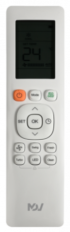 Внутренний настенный блок мульти-сплит системы MDV, FREE MATCH Inverter, MDSAL-09HRFN8