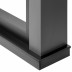 Каминокомплект: Очаг Electrolux Infinity EFP/P-1600ULS N, портал Canto Long графит, черный