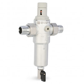 Фильтр сетчатый VARMEGA промывной, комбинированный 3/4", PN25, для ГВС и ХВС, VM22902