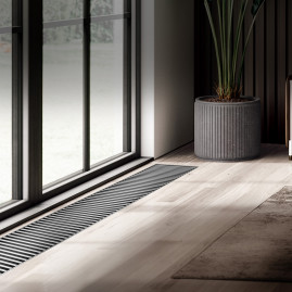 Конвектор внутрипольный Royal Thermo ATRIUM TURBO-80/300/1900-DG-U-NA