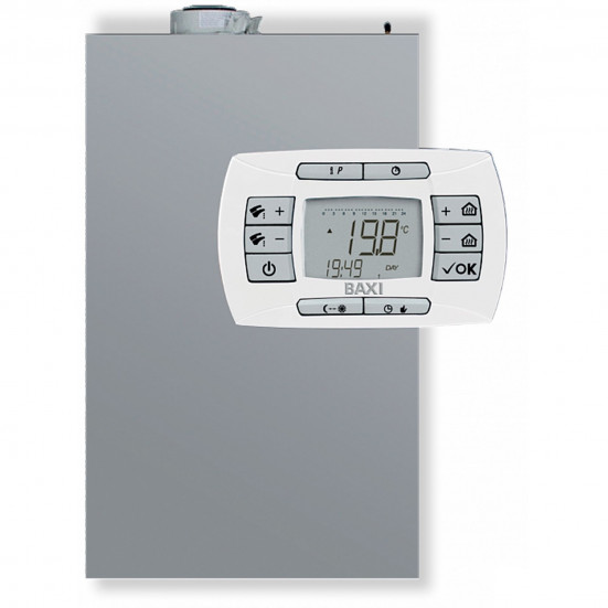 Котел газовый BAXI LUNA AIR 24 конденс., настенный, 2 конт., закр.кам.сгор.