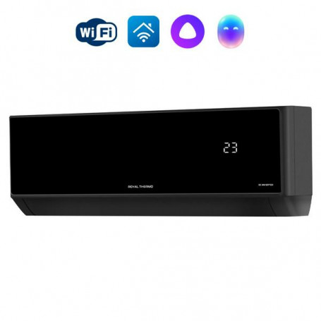 Сплит-система ROYAL THERMO, BAROCCO DC BLACK Inverter, RTBI/in-12HN8/black / RTBI/out-12HN8/black
