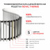 Конвектор внутрипольный Royal Thermo ATRIUM TURBO-90/250/2500-DG-U-NA