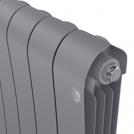Радиатор биметаллический Royal Thermo Infinity 500 Silver Satin - 6 секц.