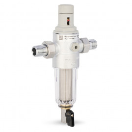 Фильтр сетчатый VARMEGA промывной, комбинированный 1/2", PN16, для ХВС, VM22801