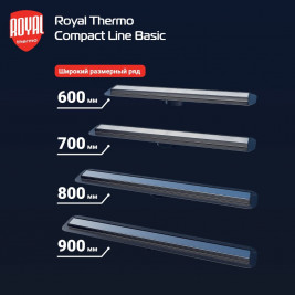 Лоток душевой Royal Thermo с сухим затвором Compact Line Basic 800