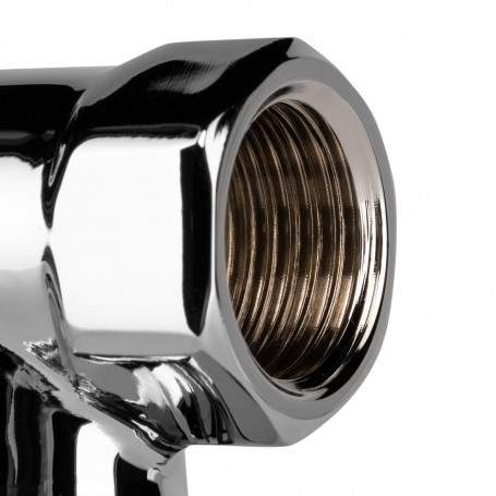 Набор термостатический прямой Royal Thermo Design 1/2" Click (Хром) с термоголовкой Design (Хром)