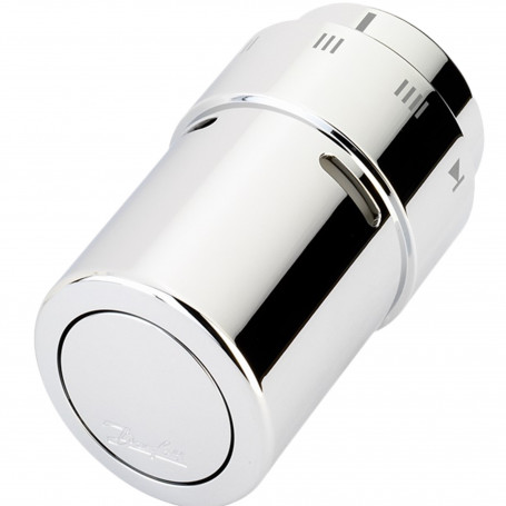 Набор термостатический прямой Royal Thermo Design 1/2" Click (Хром) с термоголовкой Design (Хром)