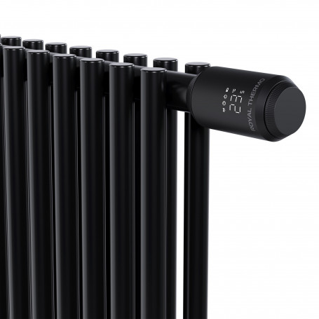 Термостат радиаторный электронный Royal Thermo Smart Heat 2.0, черный