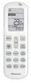Внутренний настенный блок мульти-сплит системы HISENSE, ZOOM FM DC INVERTER 2025 R32, AMS-09UW4RMRKB00