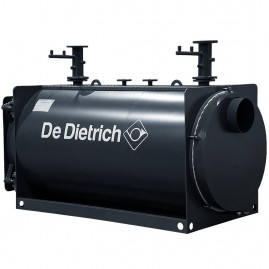 Котел стальной DE DIETRICH CA R 1400 напольный, 1 конт., откр.кам.сгор. газ./диз, наддув, без п/у
