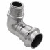 Уголок VIEIR 90 град. нар.р. 22×1/2" VER-PRO (50/5)